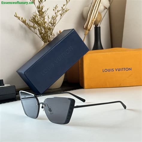 LV Moon Metal Cat Eye Sunglasses 